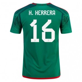 Mexico 2023/2024 Hector Herrera 16 Hjemme Landslagsdrakt Kortermet